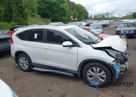 2014 Honda Cr-V Ex-L z USA, uszkodzony, nr VIN 5J6RM4H73EL005939